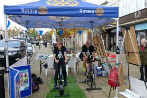 Two of our enthusiastic riders.