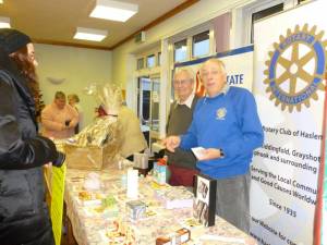 ROTARY at HASLEWEY XMAS FAIR DECEMBER 2012