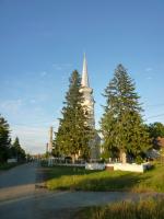 One of the churches they visited.