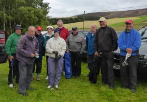 Golf at Glenholm 11 August 2014