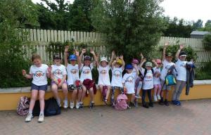 Bridport children at Crealy Park