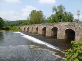 The bridge at Crickhowell