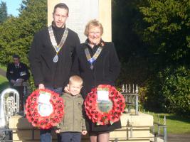 Remembrance Sunday parade - Warsop