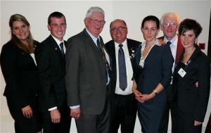 Julia, Steven, President Gerald, Team Leader Mark, Claire, Foundation Chairman Paul, Louise