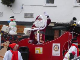 Santa in Market Place