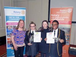 Winners from St Mungo's Academy
