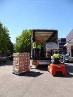 Loading lorry