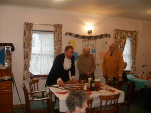 Burns Supper at Weston House