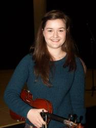 Miriam Thompson, winner of the instrumental section