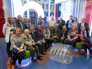 Phoenix on the 'One Show' couch