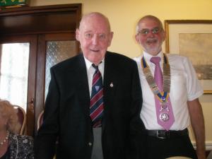 Stanley Puddifoot, veteran of the Chindits Campaigns in India and Burma in 1943 and 1944,.