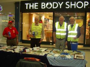 The stand in Fareham Shopping Centre