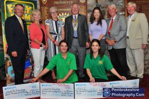 That'll be the Day Cheque Presentation