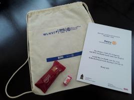 Providing PPE Care Bags to Health Care Workers