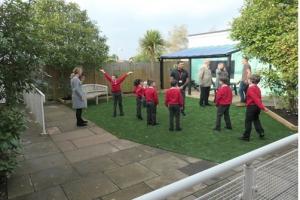 PR Primary School Sensory Garden official opening