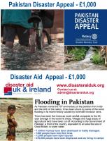 Pakistan Disaster Appeal 