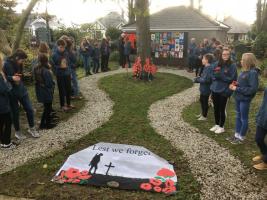 Wadebridge School Peace Garden Opened