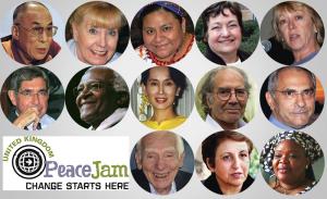 Nobel Peace Laureates at PeaceJam