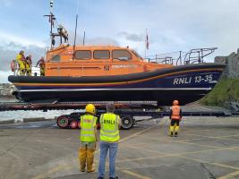 Outside Visit to Peel Lifeboat Launch - 17 August 2022