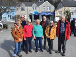 Walk and lunch at Pentewan