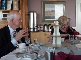 AG and President of Kilmarnock Rotary, Iain Shaw joined the group with his wife, Lynn/