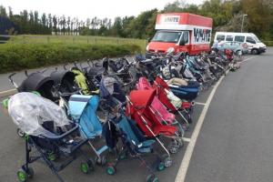 Philiwheels - Recycling pushchairs for families in the Philippines (October 2013)