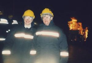 1994 Fire Service visit - November 1994
