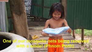 Gratitude for our mosquito net