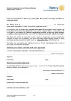 Consent form