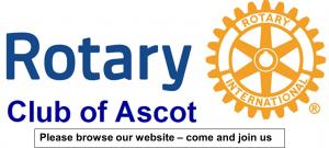 Welcome to the Rotary Club of Ascot