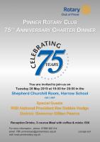 75th Anniversary Celebration