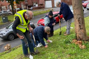 Adding a splash of purple to our communities