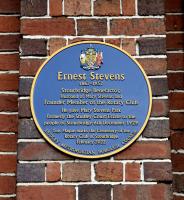 BLUE PLAQUE UNVEILED