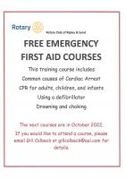 Free First Aid Courses