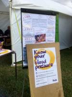 Blood Pressure Screening at Wensleydale Show 2018