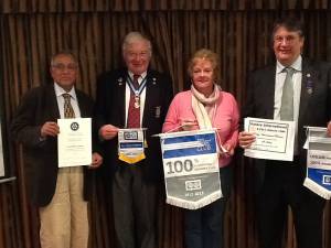 Rotary Foundation Giving Awards