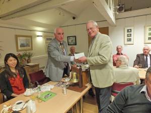 Presentation to Bungay Town Mayor