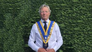 President David 2020 -2021 The Rotary Club of Lanark