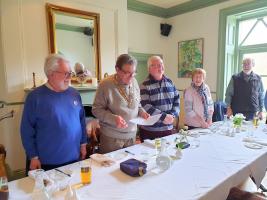 Lunch meeting at the Milebrook House Hotel