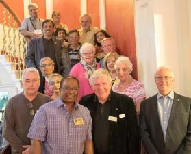 President Bill Knox, AG Danny Chundoo with guests and visitors