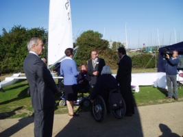 Princess Anne Visits Sailability