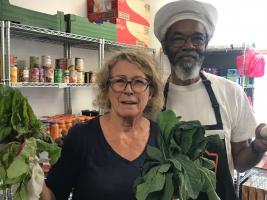 July - The Allotment bears fruit