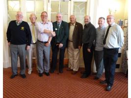 The winning quiz team pictured at the Semi Final with Llandudno RC Team.