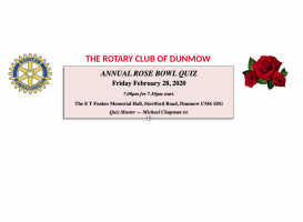 Rose Bowl Quiz 2020