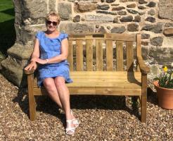 The New Bench Donated By The Rotary Club