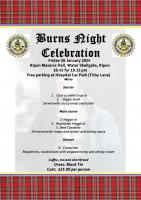 PHOTOGRAPHS OF OUR BURNS CELEBRATION