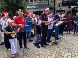 Ukulele Band celebrate Christmas in June!