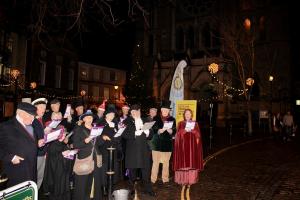 December 2018: Carol Singing in High Cross