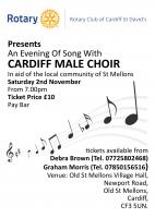 Evening of Song with Cardiff Male Choir