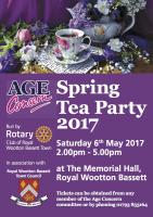 Age Concern Tea Party - Memorial Hall